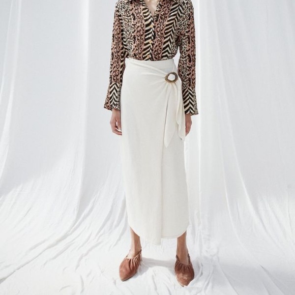 Nanushka Dresses & Skirts - Terry Knit Wrap Skirt